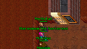 Myth Kat on screen