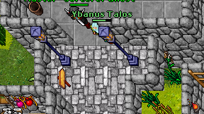 Ybanus Talos on screen
