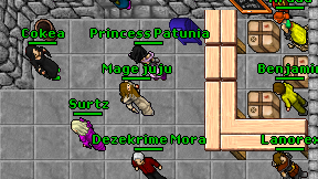 Mage juju on screen