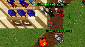Panicus Chris on screen