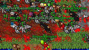 Bigos Knight on screen