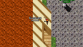 Gamax on screen