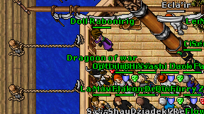 Dragoon of war on screen