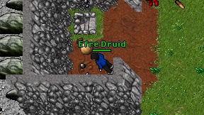 Efre Druid on screen