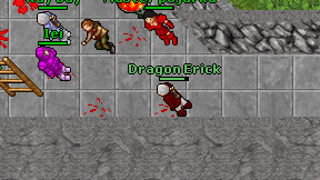 Dragon Erick on screen