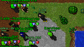 Loq on screen