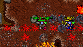 Lady Loopie on screen