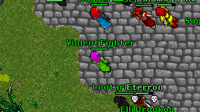 Violent Fighter on screen