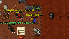 Diel Lartan on screen