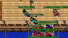 Little taifun on screen