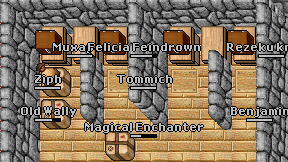 Magical Enchanter on screen