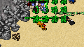 Eternal Dragon Devil on screen