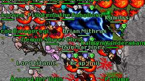 Demon Slayer Chris on screen