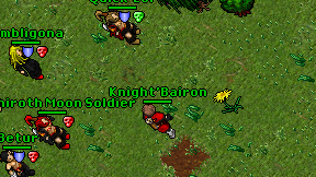 Knight'Bairon on screen
