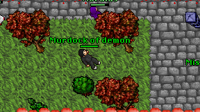 Murdock of demon on screen