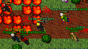 Grim-Reeper on screen