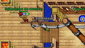 Sir Pieron on screen