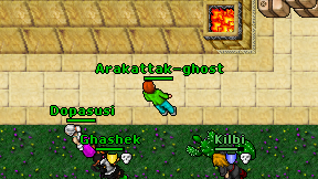Arakattak-ghost on screen