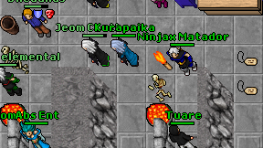 Ninjax Matador on screen