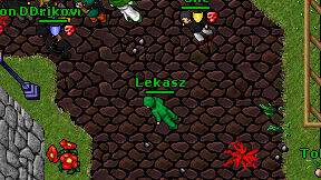 Lekasz on screen