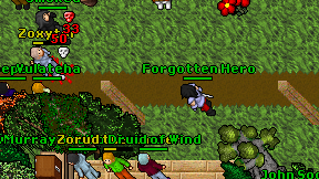 Forgotten Hero on screen