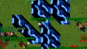 Harpie Devil on screen