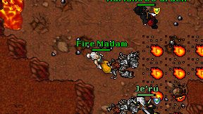 Fire Madam on screen