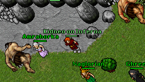 Kidneo on Inferna on screen