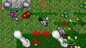 Ghost of Morla on screen