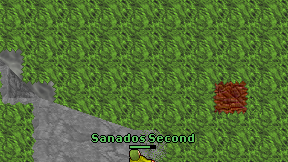 Sanados Second on screen