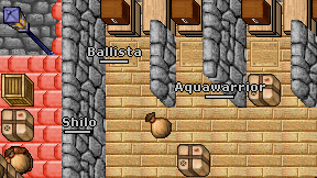 Aquawarrior on screen