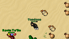 Vandaxo on screen