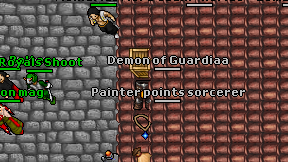 Demon of Guardiaa on screen