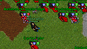 Horratio on screen