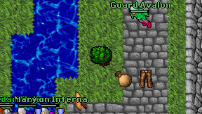 Guard Avalon on screen
