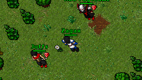 Zagax on screen