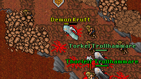 Demon Kruft on screen