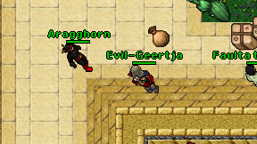 Evil-Geertja on screen
