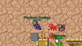 Furious Saulus on screen