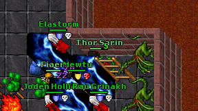 Thor Sarin on screen
