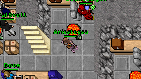 Arisstessa on screen