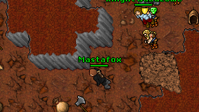 Mastafox on screen