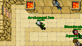 Archangel Jon on screen