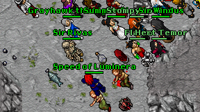 Speed of Luminera on screen