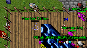 Master Callax on screen