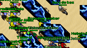 Freedom seeker on screen