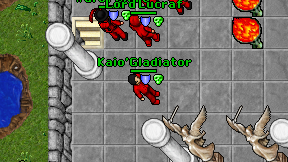 Kaio'Gladiator on screen