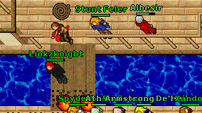 Stunt Feler on screen