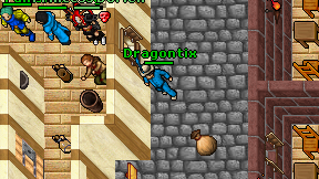 Dragontix on screen