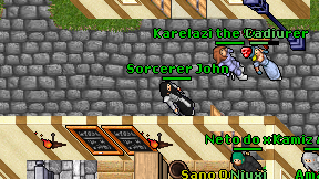 Sorcerer John on screen